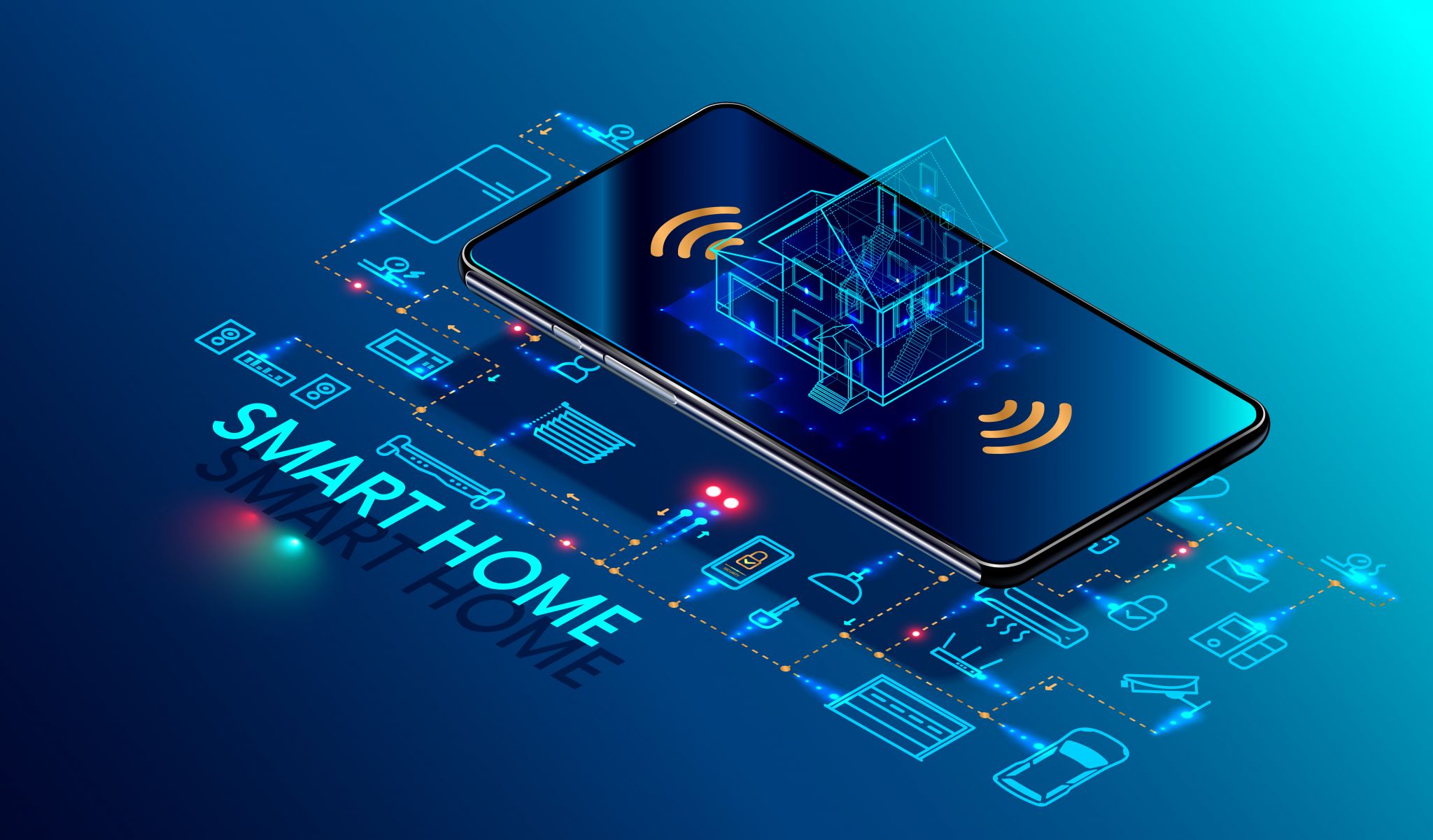 Smart home automation devices and controls